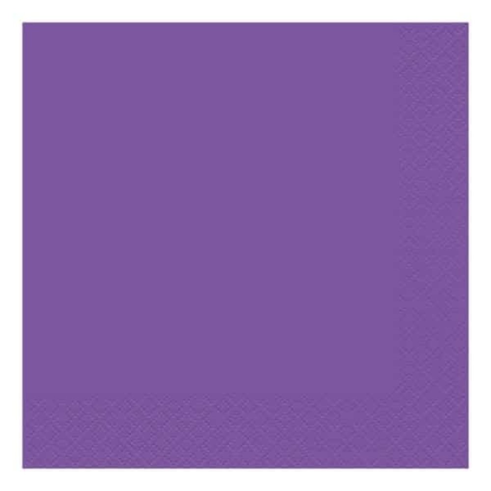 Neon Purple 33x33cm nouncettes | 20 pieces Neon Purple 33x33cm nouncettes | 20 pieces