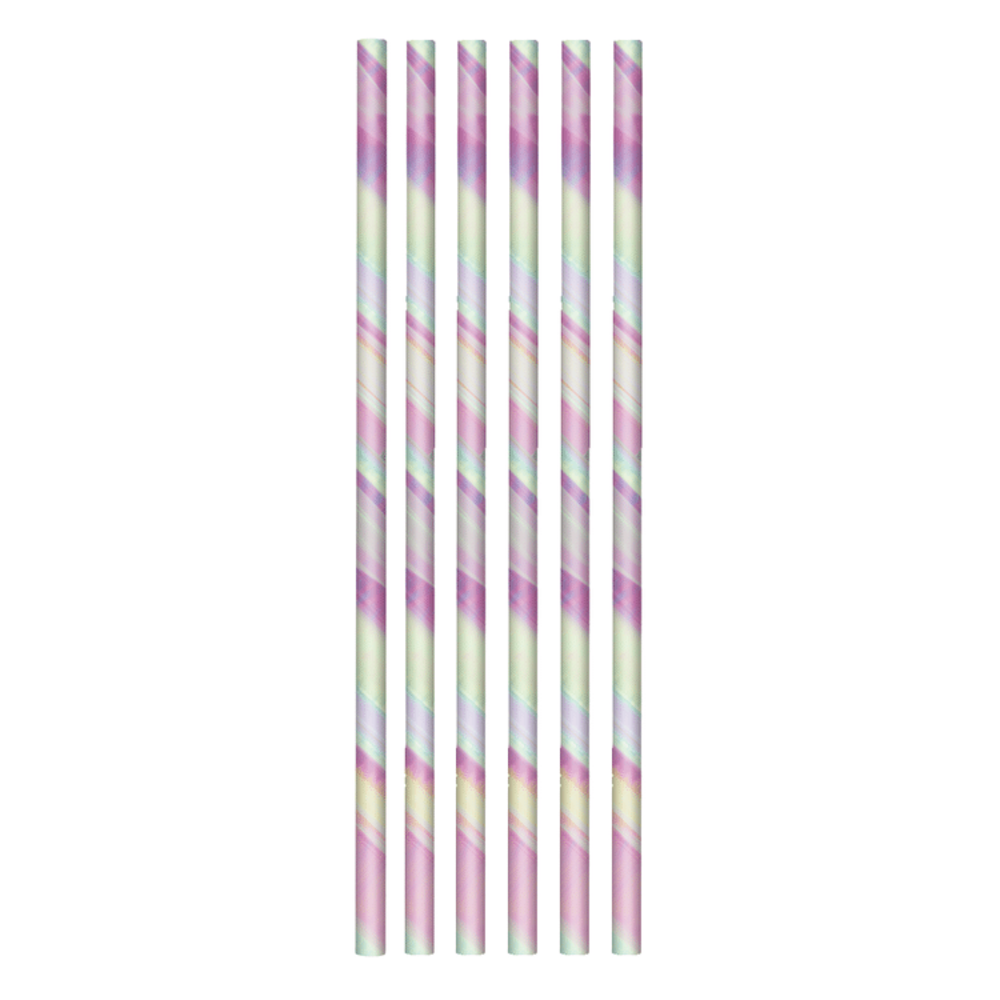 Straws Iridescent | 24 pieces Straws Iridescent | 24 pieces