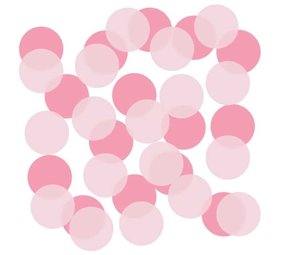 XL Confetti the Big Reveal Pink - 22gr