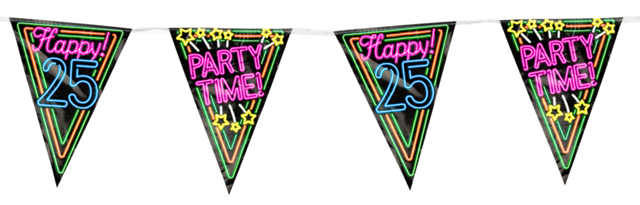 Slinger 25 jaar Neon | 10mtr Slinger 25 jaar Neon | 10mtr