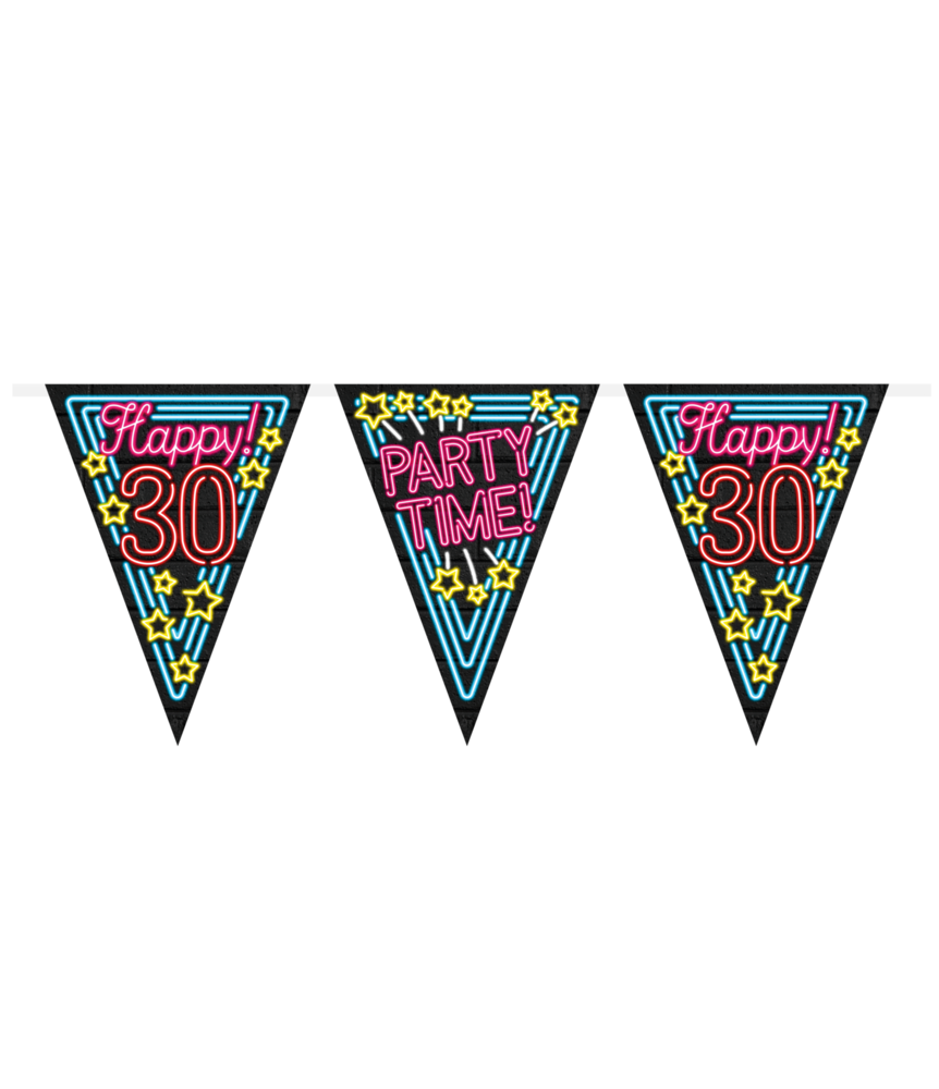 Pendule 30 ans néon | 10mt Pendule 30 ans néon | 10mt