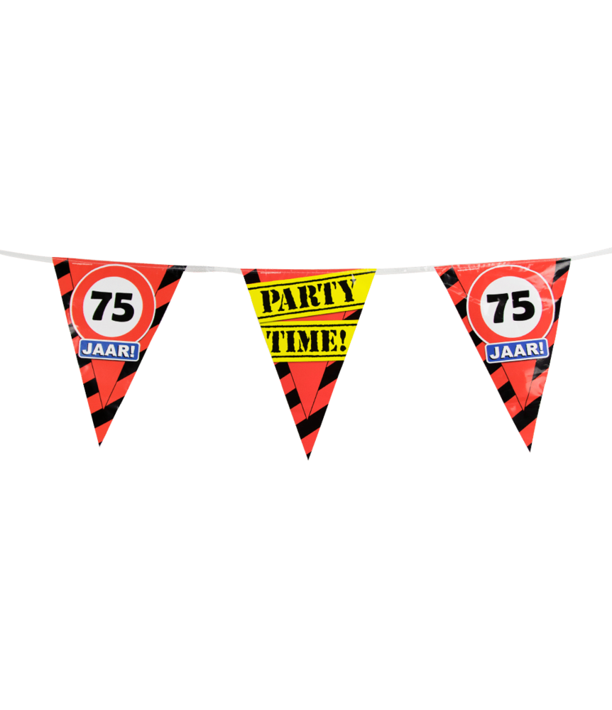 Slinger 75 jaar Verkeersbord | 10mtr Slinger 75 jaar Verkeersbord | 10mtr