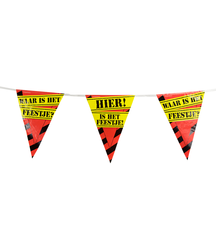 Slinger Where is the party? Traffic sign | 10mtr