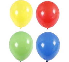 Tuf-Tuf Balloons in Bumba colors 8 pieces