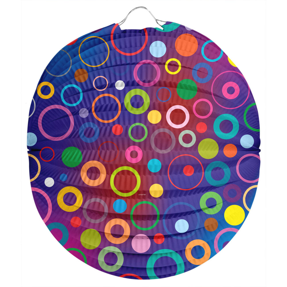 Bol lampion Disco 22cm | per stuk