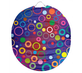 Bol lampion Disco 22cm | per stuk Bol lampion Disco 22cm | per stuk