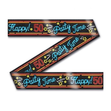 Afzet lint 50 jaar Neon | 12mtr