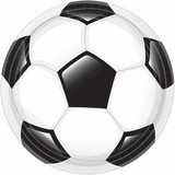 Amscan Football signs Goal Getter 23cm | 8 pieces Amscan Football signs Goal Getter 23cm | 8 pieces