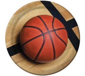 Basketballzeichen 23 cm | 8 Stücke Basketballzeichen 23 cm | 8 Stücke