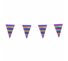 Flag -Linie Regenbogen Metallic | 10 m
