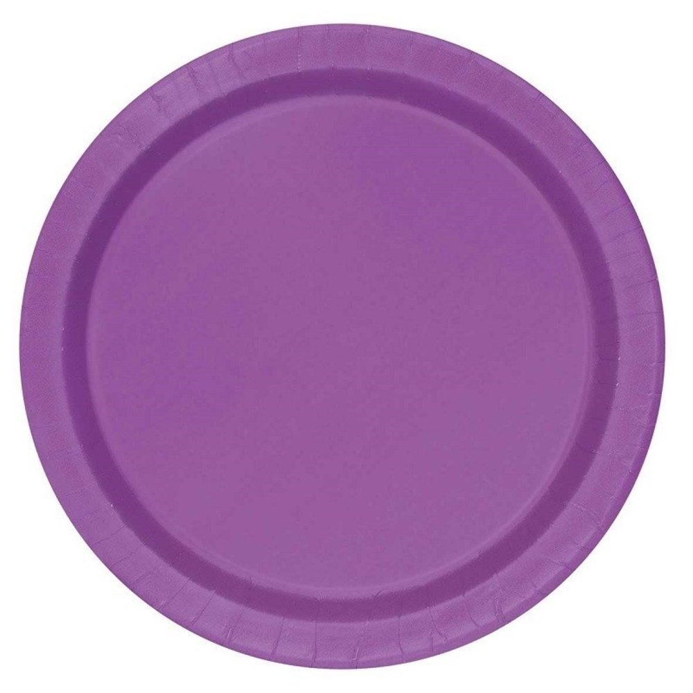 Plaques Proie Violet 23cm | 8 pièces Plaques Proie Violet 23cm | 8 pièces