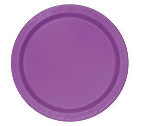 Borden Pretty Paars 23cm | 8 stuks Borden Pretty Paars 23cm | 8 stuks