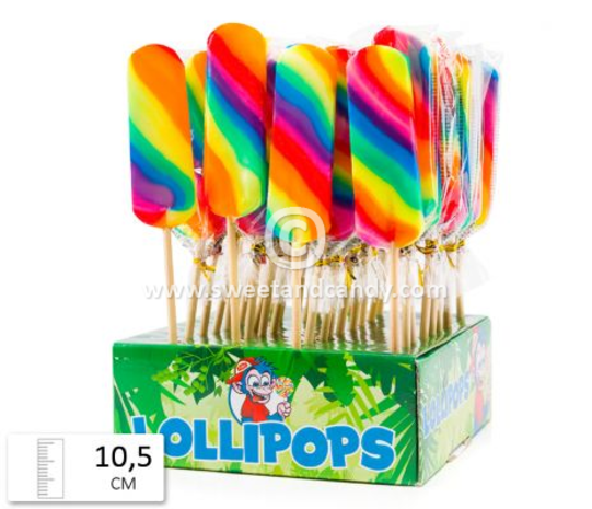 Felko Lolly Long Arc-en-ciel 40 grammes | par unité