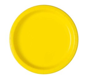Unique Party Signs neon yellow 18cm | 20 pieces Unique Party Signs neon yellow 18cm | 20 pieces