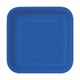 Platten Royal Blue Square 18x18cm | 16 Stücke
