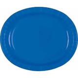 Schaal Ovaal Royal Blauw 30x25cm | 8 stuks Schaal Ovaal Royal Blauw 30x25cm | 8 stuks