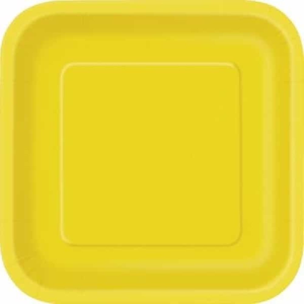 Signes Sunflower Yellow Square 23cm | 14 pièces Signes Sunflower Yellow Square 23cm | 14 pièces