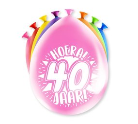 Paper Dreams Luftballons 40 Jahre Party 30 cm | 8 Stücke