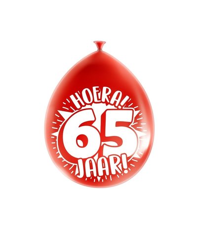 Paper Dreams Ballons 65 ans Partie 30cm | 8 pièces Paper Dreams Ballons 65 ans Partie 30cm | 8 pièces