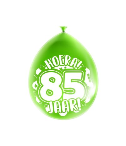 Balloons 85 years Party 30cm | 8 pieces