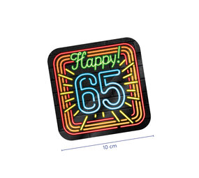 Coasters Happy 65 Neon | 6 pieces Coasters Happy 65 Neon | 6 pieces