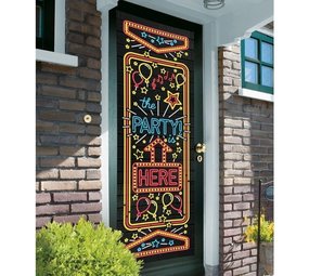 Boland Bannière de porte Neon | 180x60cm Boland Bannière de porte Neon | 180x60cm