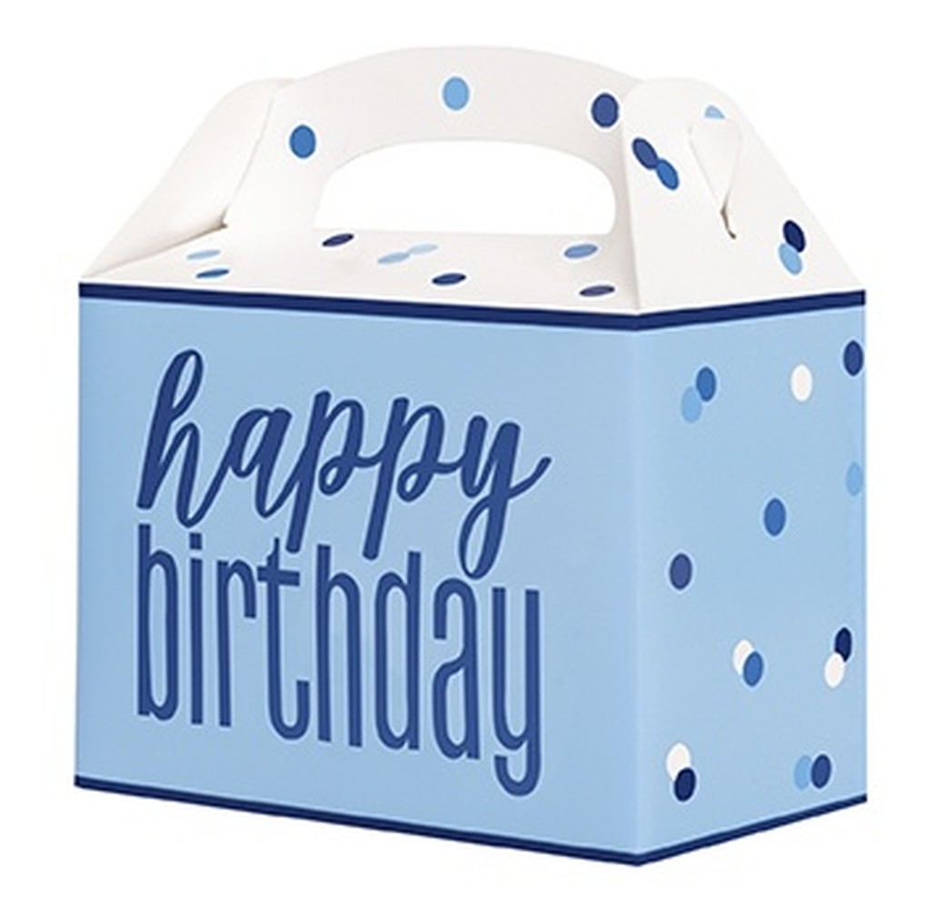 Unique Party Feestbox Happy Birthday | 6 stuks Unique Party Feestbox Happy Birthday | 6 stuks