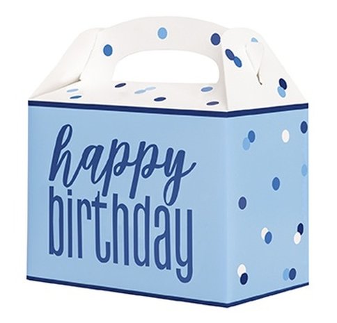 Unique Party Feestbox Happy Birthday | 6 pieces Unique Party Feestbox Happy Birthday | 6 pieces