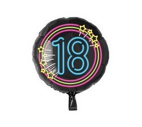 Paper Dreams Heliumballon 18 Jahre Neon | 45 cm Paper Dreams Heliumballon 18 Jahre Neon | 45 cm