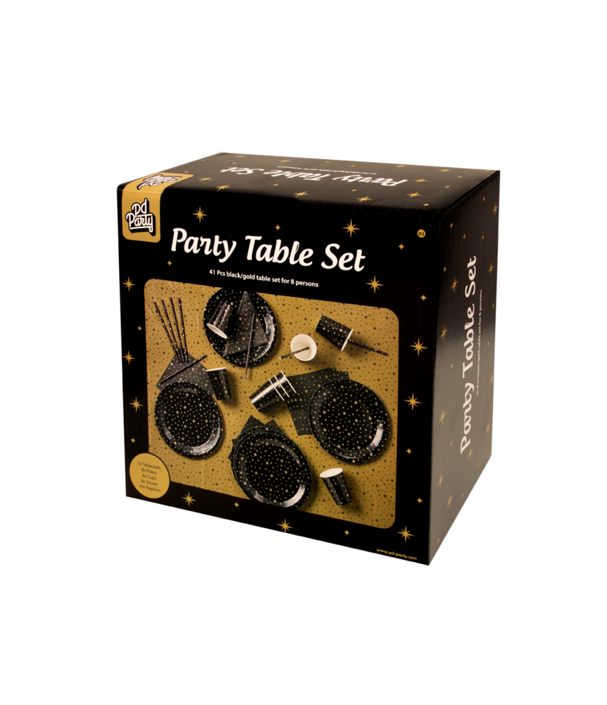 Paper Dreams Tables set black and gold 41 Paper Dreams Tables set black and gold 41