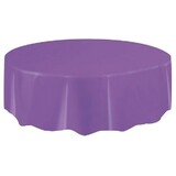 Unique Party Tablecloth around Pretty Purple | 213cm Unique Party Tablecloth around Pretty Purple | 213cm