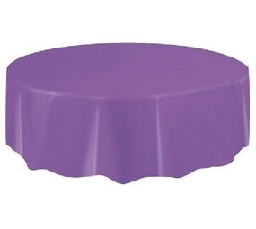 Unique Party Tablecloth around Pretty Purple | 213cm Unique Party Tablecloth around Pretty Purple | 213cm