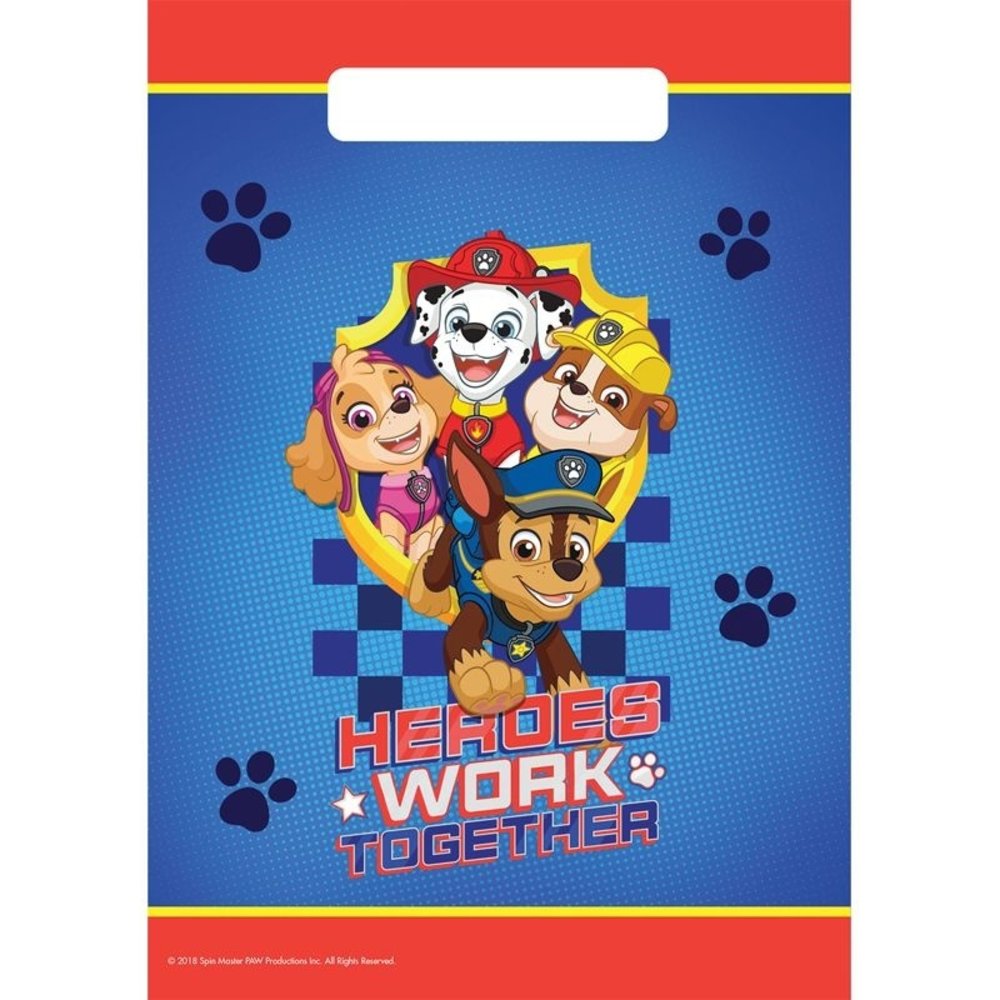 Amscan Forfait de fête Paw Patrol | 8 personnes Amscan Forfait de fête Paw Patrol | 8 personnes