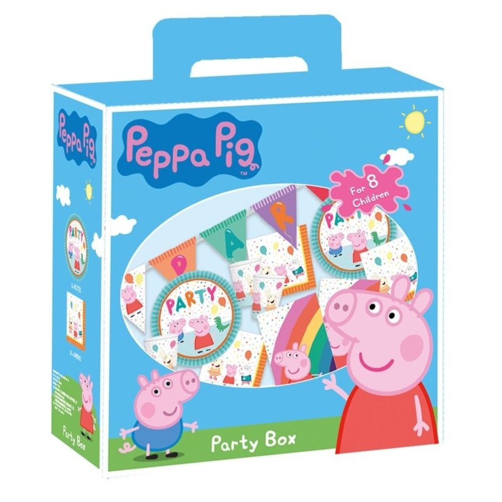 Amscan Partypaket Peppa Pig | 8 Personen Amscan Partypaket Peppa Pig | 8 Personen