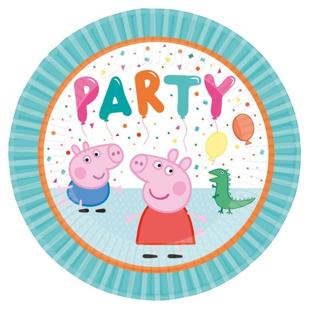 Amscan Partypaket Peppa Pig | 8 Personen Amscan Partypaket Peppa Pig | 8 Personen