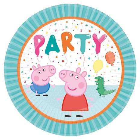 Amscan Partypaket Peppa Pig | 8 Personen Amscan Partypaket Peppa Pig | 8 Personen
