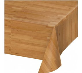 Creative Converting Tafelkleed hout plastic | 137X274cm Creative Converting Tafelkleed hout plastic | 137X274cm