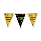 Paper Dreams Flag Line Slinger Happy Birthday Classy | 10meter Paper Dreams Flag Line Slinger Happy Birthday Classy | 10meter