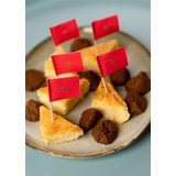 Globos Nordic Pickers Marokkanische Flagge Marokko | 50 Stück Globos Nordic Pickers Marokkanische Flagge Marokko | 50 Stück