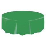 Unique Party Tafelkleed rond Emerald groen | 213cm Unique Party Tafelkleed rond Emerald groen | 213cm