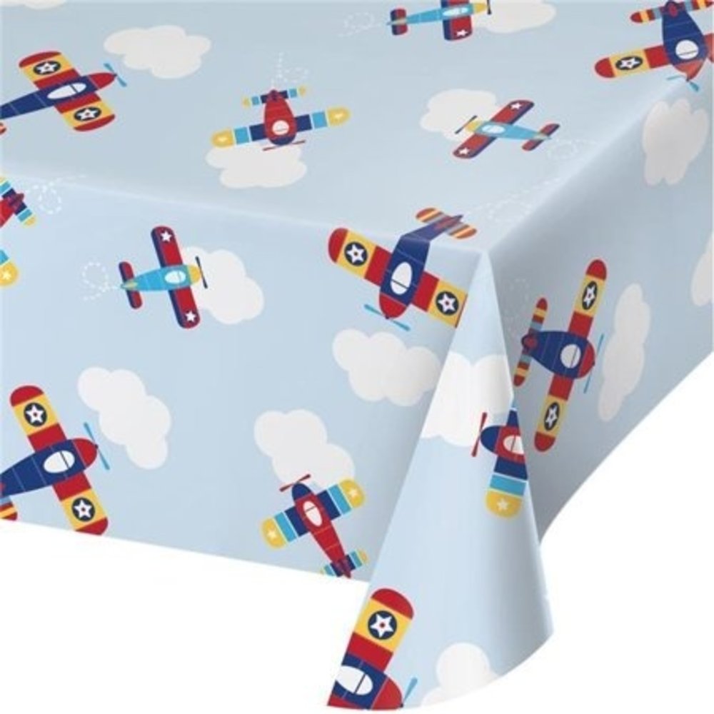 Creative Converting Tablecloth plane plastic | 137x259cm Creative Converting Tablecloth plane plastic | 137x259cm
