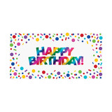 Creative Converting Banner Happy Birthday Regenboog | 4mtr