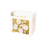 Paper Dreams Tables set gold and white 41 Paper Dreams Tables set gold and white 41