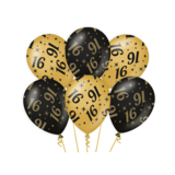 Paper Dreams Balloons 16 years 30cm | 6 pieces Paper Dreams Balloons 16 years 30cm | 6 pieces