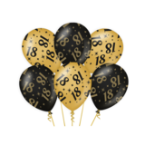 Paper Dreams Luftballons 18 Jahre 30 cm | 6 Stück