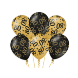 Paper Dreams Balloons 80 years 30cm | 6 pieces Paper Dreams Balloons 80 years 30cm | 6 pieces