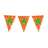 Paper Dreams Flag Line Slinger 6 Years Party | 10 meters Paper Dreams Flag Line Slinger 6 Years Party | 10 meters