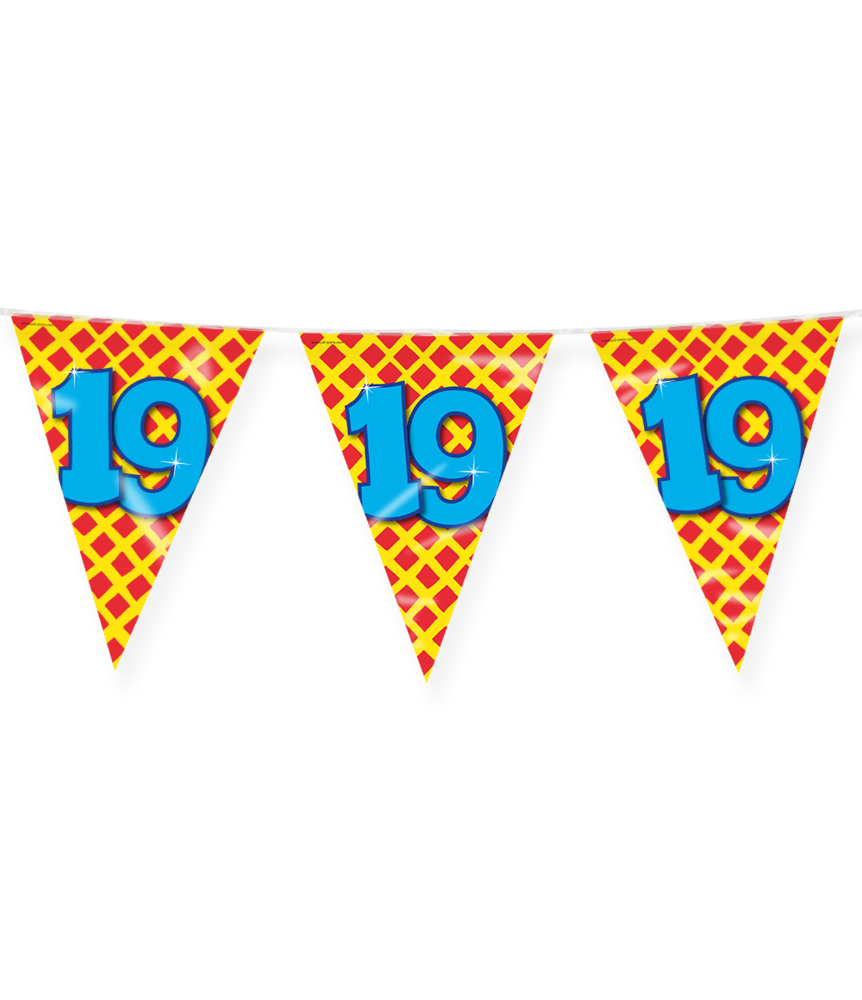 Paper Dreams Flag line Slinger 19 years party | 10 meters