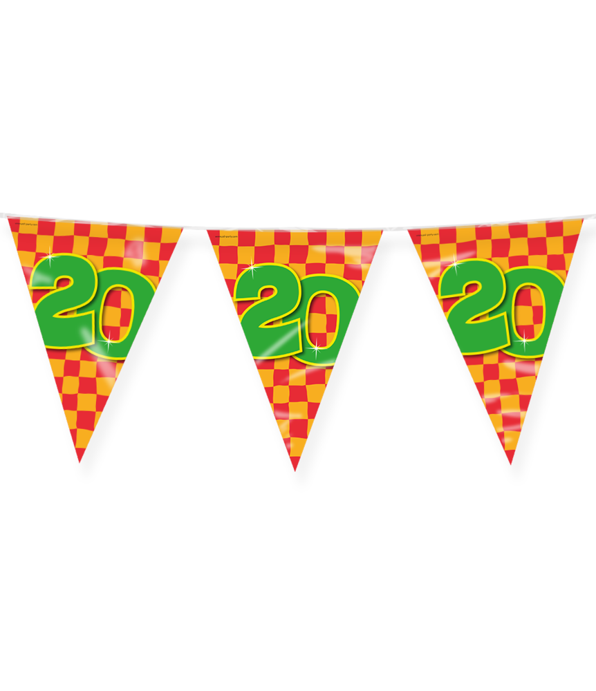 Paper Dreams Flag Line Slinger 20 Years Party | 10 meters Paper Dreams Flag Line Slinger 20 Years Party | 10 meters