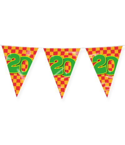 Paper Dreams Flag -Linie Singer 20 Jahre Party | 10 Meter Paper Dreams Flag -Linie Singer 20 Jahre Party | 10 Meter